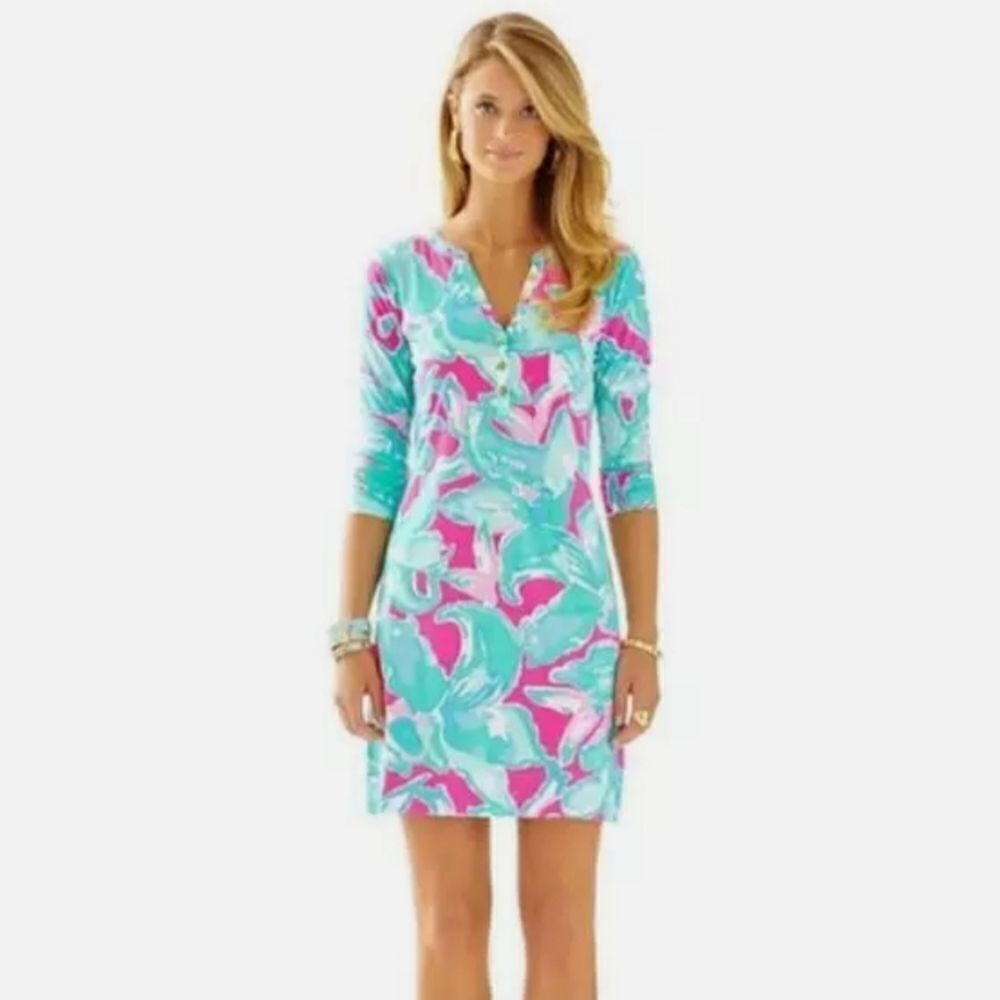 Lilly Pulitzer Alessia Dress Pink sands sz XS